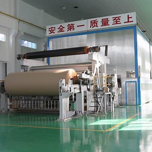 [Hot Item] Waste Paper/Occ Recyling Kraft Making Machine, Price Kraft Paper Making Machine