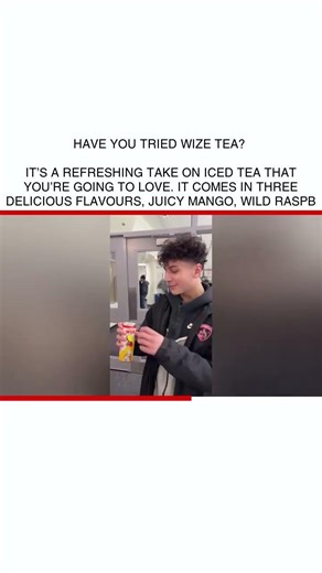 Have you tried Wize Tea? It’s a refreshing take on Iced Tea that you’re going to love