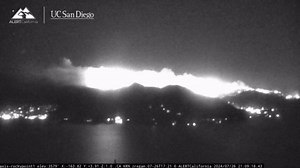 Timelapse shows Borel Fire growing in California's Kern County