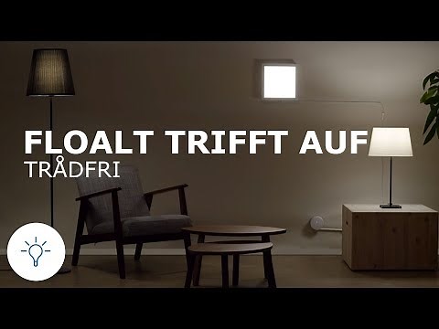 IKEA FLOALT Lichtpaneele mit TRADFRI (TRÅDFRI) verbinden