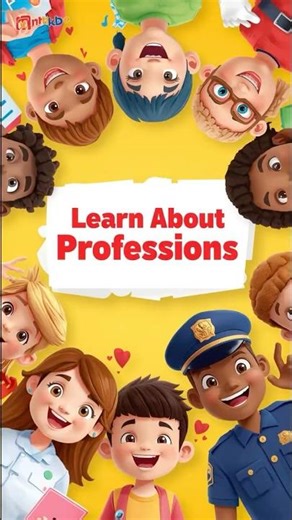 Jobs and Professions - Vocabulary for kids - Learn Types of occupations #shorts #kidsvocabulary