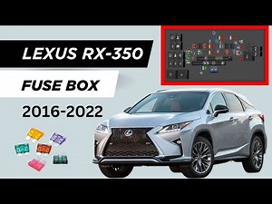 Lexus RX-350 (2016-2022) Fuse Box Diagram & Relay Locations