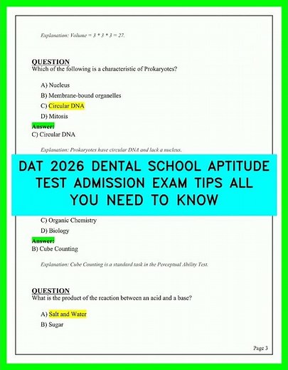 DAT 2026: The Ultimate Guide to the Dental Admission Test and Success Strategies