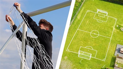 Have a Backyard? How You Can Craft Your Own Soccer Pitch