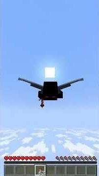 How to use Elytra and Rocket to fly !! #minecraft #minecraftsurvivalseries #gaming