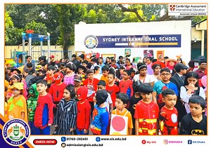 🌟🌟Character Parade🌟🌟 Students dressed up as their favourite book character for the parade. The 𝐒𝐲𝐝𝐧𝐞𝐲 𝐈𝐧𝐭𝐞𝐫𝐧𝐚𝐭𝐢𝐨𝐧𝐚𝐥 𝐒𝐜𝐡𝐨𝐨𝐥 (SIS) is a Cambridge Associate School (BD035). SIS is committed to providing our students a high standard of international education. 📣 Enjoy a 50% discount on admission fees for Playgroup and Nursery enrolment! ➡ Admission Open for Playgroup to A Level ➡ Limited Seats Available 𝐄𝐍𝐑𝐎𝐋 𝐓𝐎𝐃𝐀𝐘 !! 𝐖𝐡𝐲 𝐂𝐡𝐨𝐨𝐬𝐞 𝐔𝐬? ➡ Enough open sp