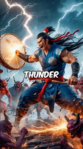 Unleashing Raijin: The Thunder God of Japanese Mythology ⚡🌩️