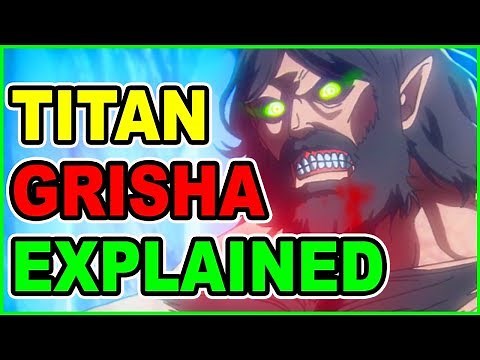 WHY IS EREN’S FATHER A TITAN? TRUTH OF GRISHA EXPLAINED | ATTACK ON TITAN SEASON 3