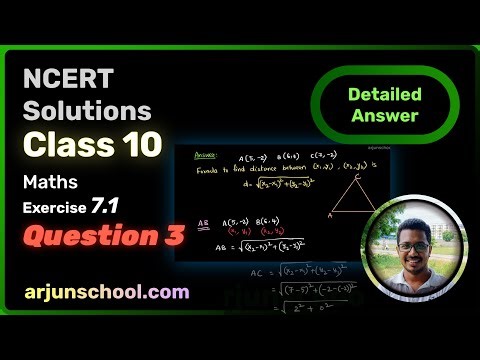 Class 10 Maths Exercise 7.1 Question 4 | Coordinate Geometry | NCERT Solutions