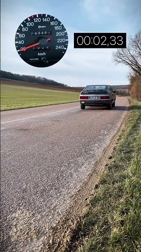 Le 0 à 80 en Citroën XM (c'est mieux qu'avec une Coccinelle de 1957 😄)