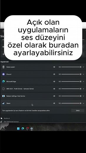 Uygulama bazlı ses ayarı nasıl yapılır? #allybase