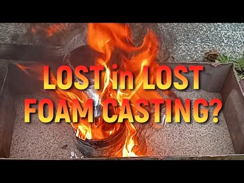 Aluminium Lost Foam Casting Fail or Breakthrough? - Mast Bearings Build V54 Pt.4