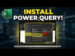 How to Install Power Query with Microsoft Excel - Easy Tutorial