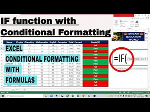 IF Function with Conditional Formatting (Part-1) | Excel Conditional Formatting with Formulas Hindi
