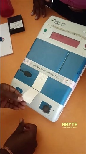 Control unit box sealed | Election Commission ￼| Election 2026
