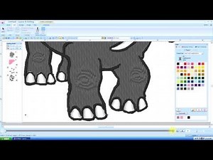 Brother PE Design Next: Emboss-Engrave stamp (lesson 25)