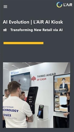 【AI Kiosk】｜2026 Euroshop X Masterwork Automodules #ai導覽 #ai導覽機 #lair #automobile #shorts
