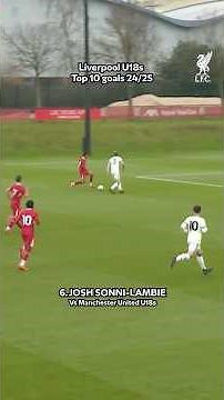 Best Liverpool Academy Goals 24/25 🙌
