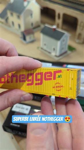 Unboxing des nouveaux conteneurs multimodaux de 45 pieds PT TRAINS en HO. #train #modeltrains