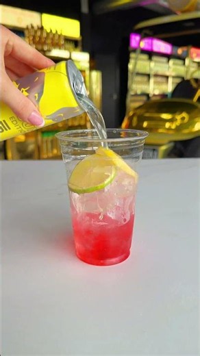 Au Vodka Strawberry Burst + Red Bull Citrus Zest Ice Cup | This one is SO GOOD🤤 #auvodka #icecup