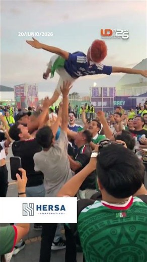 🙌🏻 Ya es tradición: japonés “vuela” previo al Japón vs Túnez en Monterrey 🇯🇵🇹🇳