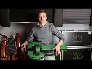 Green Saphona Hurdy Gurdy - Demonstration Video for Customers (Snippet)