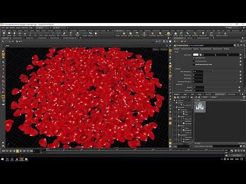 Houdini wind Rigid Body tutorial