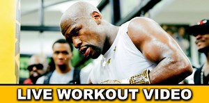 Floyd Mayweather Workout Live Stream Replay | Mayweather vs. McGregor