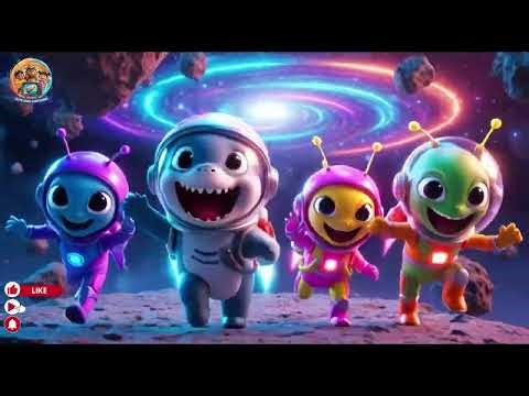 Baby Shark 2.0 🚀 Space Rap Battle! | Kids Dance Song #shorts #trendingshorts #cutekidscartoons