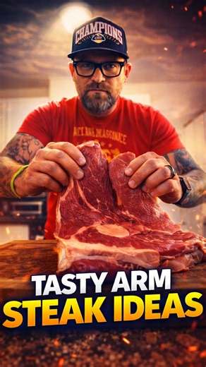 Coming through with the arm steak juicy and delicious