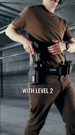 Built for duty. Trusted by prosThe Black Level 2 Duty Holster delivers secure retention & fast draw