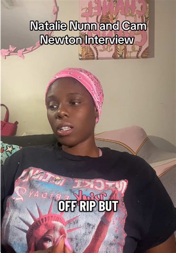 This was a really hard watch for me Natalie runs a x trafficking rank, and she went on there to promote and pimp these girls out further. She’s a sociopath and y’all are cheering her on .. cam newton clearly got paid to interview her..