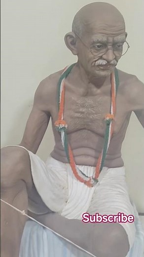 mahatma gandhiji /gandhi bhavan haveri ‪@vedanth.academy‬ #ghandi #mahatmagandhi #shortvideo