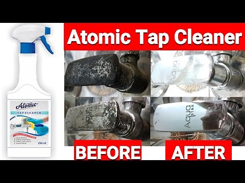 Unboxing Atomic Tap Cleaner Liquid Spray
