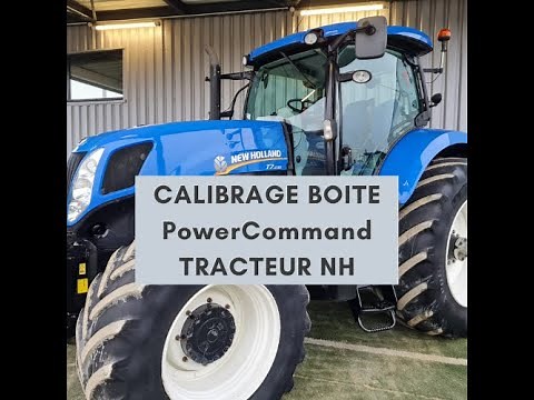 Calibrage boite de vitesse PowerCommand - Tracteur New Holland
