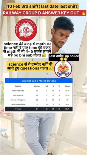 RAILWAY GROUP D ANSWER KEY OUT #rrbgroupdnewupdate