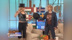 129K views · 822 reactions | Christina Applegate is one of the most entertaining people. Just look what she can do with a hat. | Ellen DeGeneres | Facebook