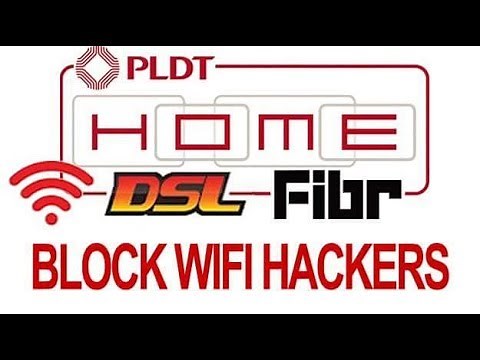 How to Block Hackers from your PLDT DSL Fibr WIFI Network using your mobile phone ‪@cozyandyummy‬