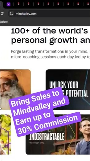 Mindvalley Affiliate Program | Earn Money from mindvalley.com