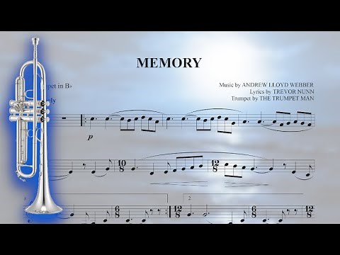 Memory (from the musical "Cats") - Bb Trumpet Sheet Music