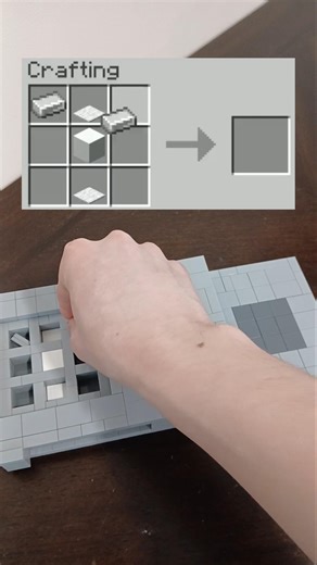 Crafting A Lego Minikit From Lego Star Wars Out Of Lego #lego #legostarwars #starwars #minecraft