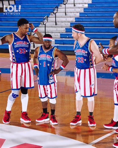 Harlem Globetrotters Train Jimmy Kimmel & Kevin Hart - Part Two | LOL Network