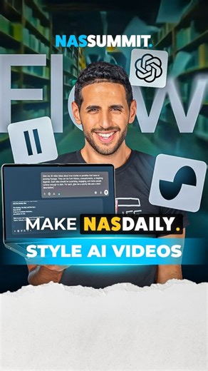 3.2K views · 1.5K reactions | The secret is out! Here's what goes into making @nasdaily 's AI videos. Join us for the first-ever Digital Nas Summit in Singapore!   Singapore & Online  1–2 December 2025 We’re bringing together the most creative minds in the world to learn, collaborate, and grow using the power of AI.  Register Now: Link in Bio . . #NasSummit #ContentCreator #AIForCreators #NasSummitSingapore #CreatorEconomy | Nas Summit | Facebook