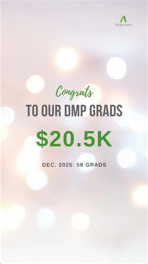 December 2025: DMP Grad Payoff