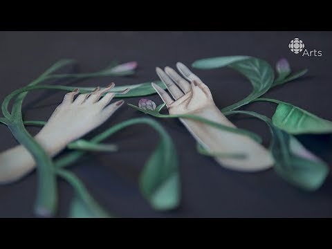 How to turn flowers and dreams into beautiful cut-paper art