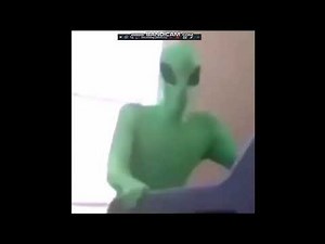 x files alien on treadmill meme