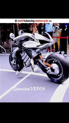 Self balancing motorcycle 🏍 #shorts #facts