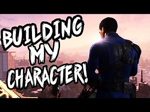 Fallout 4: Building My Character And Selecting Perks! Fallout 4 Character Builder!