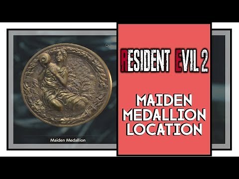 Resident Evil 2 Remake Maiden Statue Medallion Location And Solution