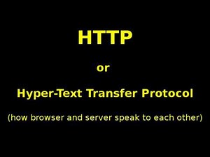 HTTP protocol explained